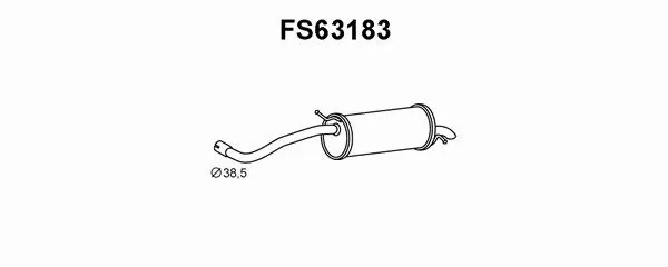 Rear Muffler