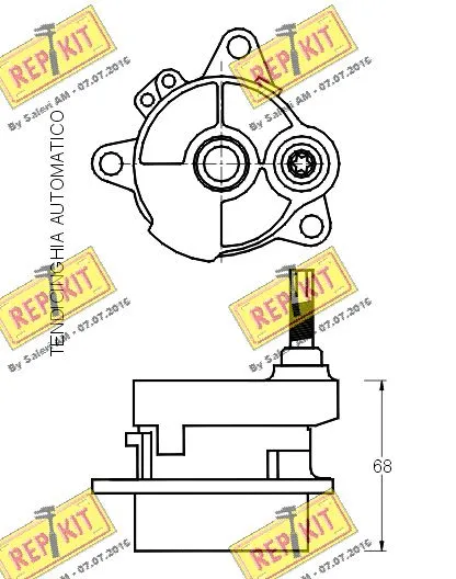 Belt Tensioner, V-ribbed belt