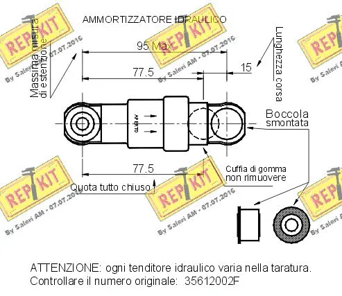 Vibration Damper, V-ribbed belt