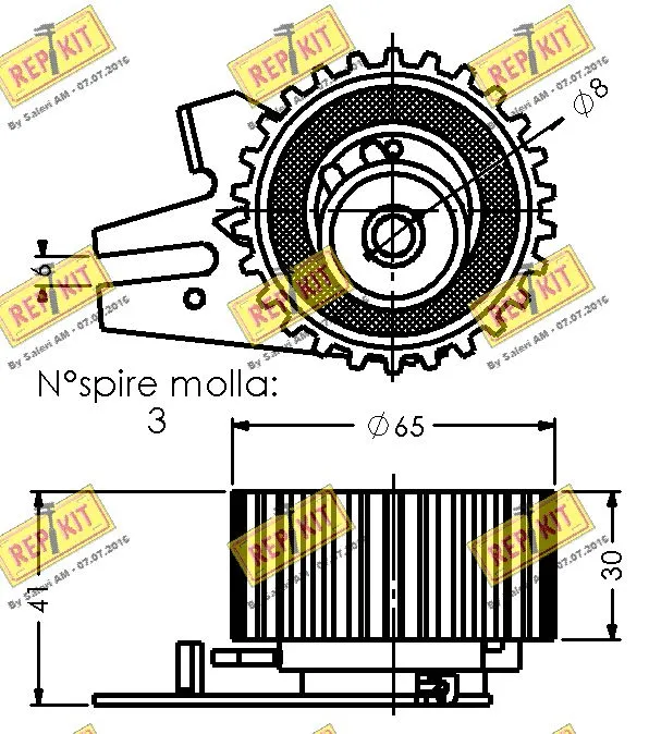 Tensioner Pulley, timing belt