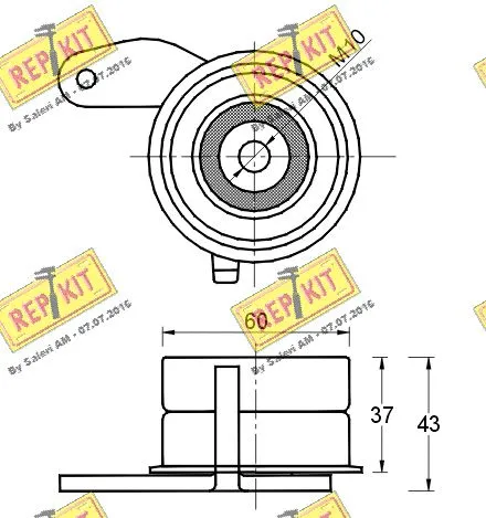 Tensioner Pulley, timing belt