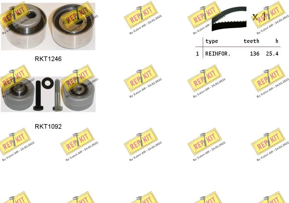 Timing Belt Kit (RKTK1017)
