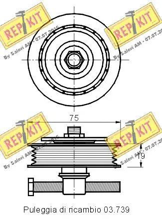 Belt Tensioner, V-ribbed belt