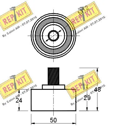 Tensioner Pulley, timing belt