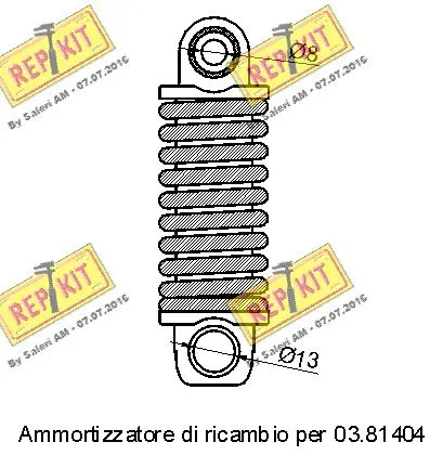 Vibration Damper, V-ribbed belt