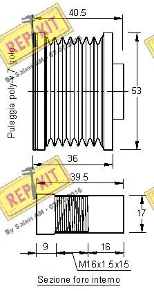 Alternator Freewheel Clutch