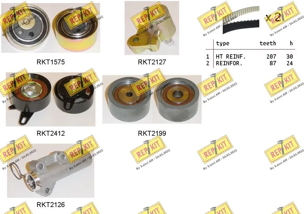 Timing Belt Kit (RKTK1077C)