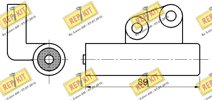 Vibration Damper, timing belt