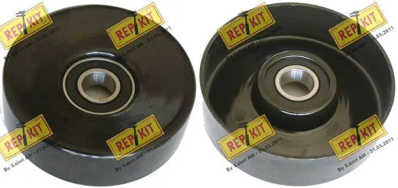 Deflection/Guide Pulley, V-ribbed belt (RKT3345)