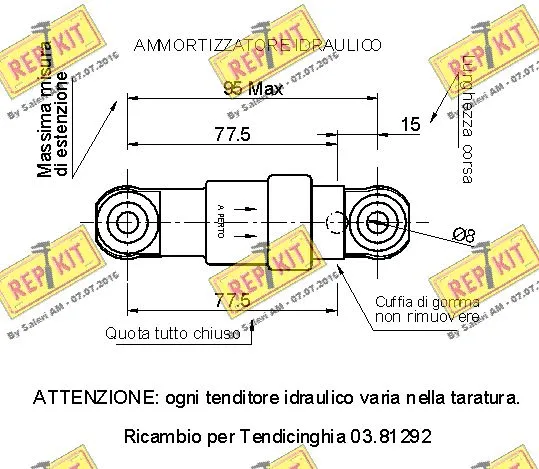Vibration Damper, V-ribbed belt