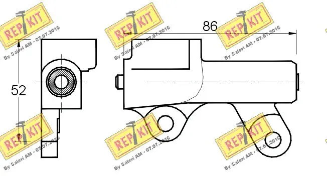 Vibration Damper, timing belt