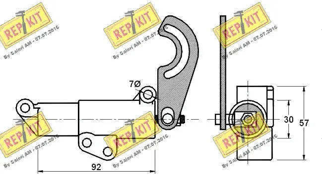 Vibration Damper, timing belt