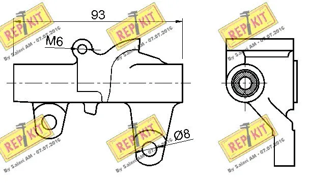Vibration Damper, timing belt