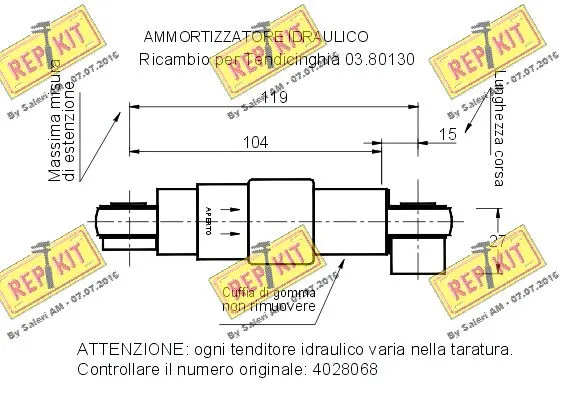 Vibration Damper, V-ribbed belt