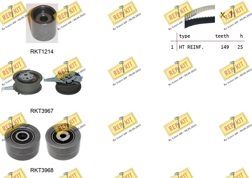 Timing Belt Kit (RKTK1298)
