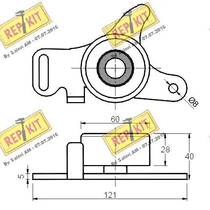 Tensioner Pulley, timing belt