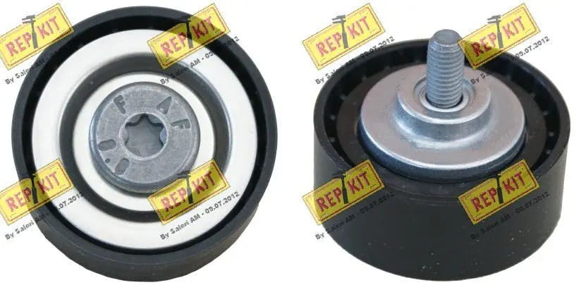 Deflection/Guide Pulley, V-ribbed belt (RKT3555)