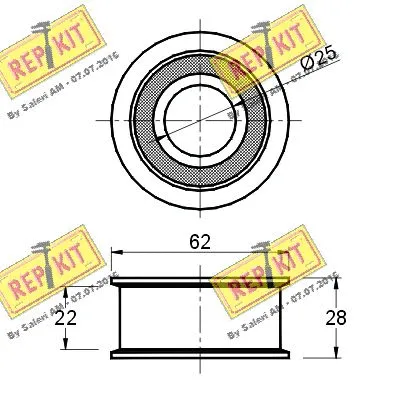 Tensioner Pulley, timing belt