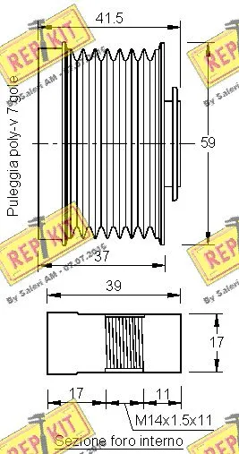 Alternator Freewheel Clutch