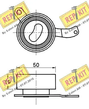 Tensioner Pulley, timing belt