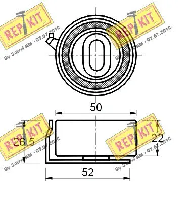 Tensioner Pulley, timing belt