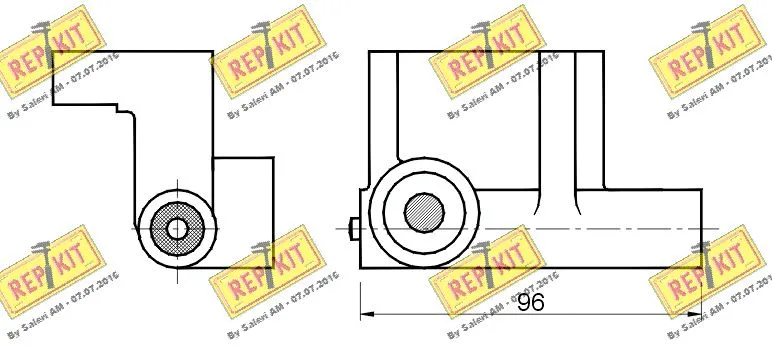 Vibration Damper, timing belt