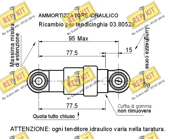 Vibration Damper, V-ribbed belt