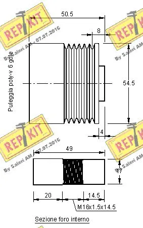 Alternator Freewheel Clutch