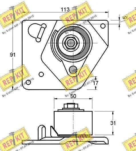 Tensioner Pulley, timing belt