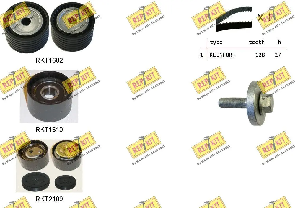 Timing Belt Kit (RKTK1052)