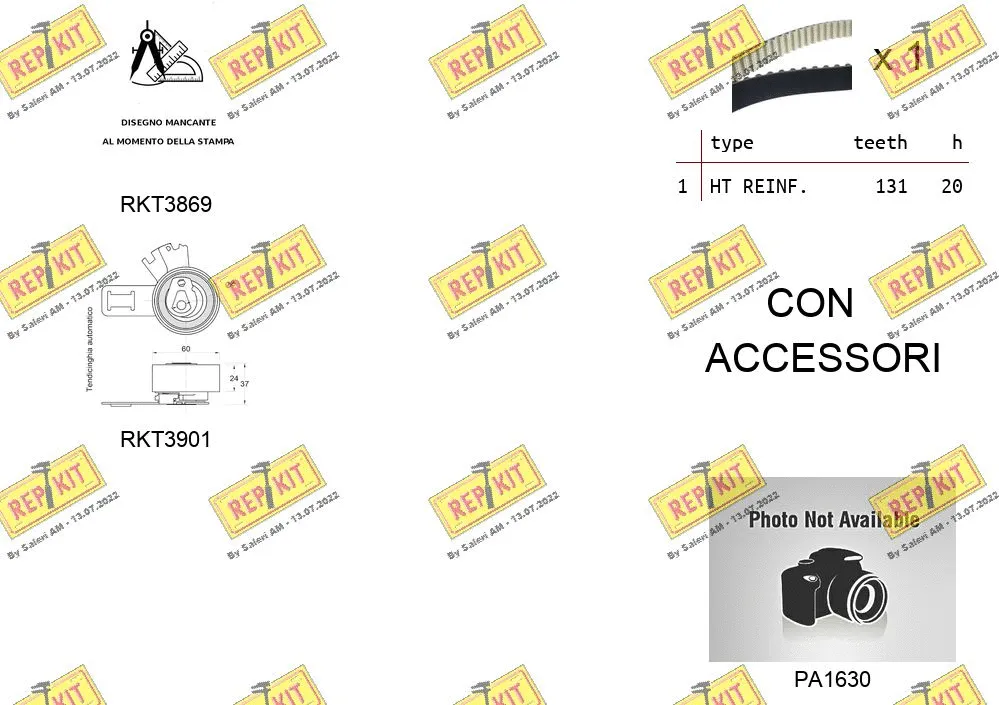 Water Pump & Timing Belt Kit