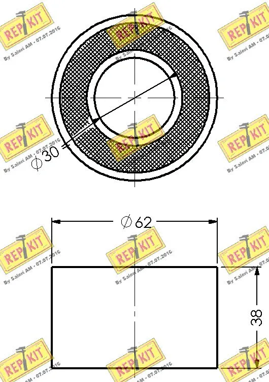 Deflection/Guide Pulley, timing belt