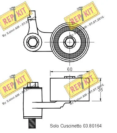 Tensioner Pulley, timing belt