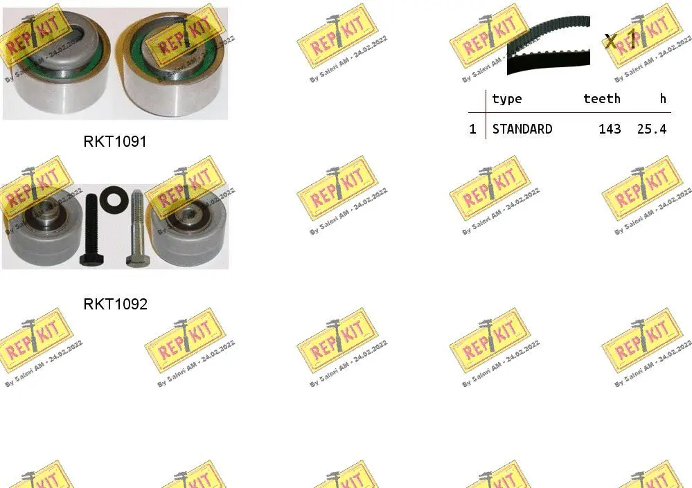 Timing Belt Kit (RKTK1097)