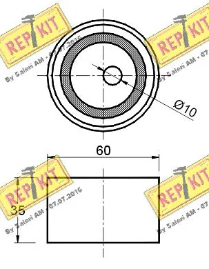 Tensioner Pulley, timing belt