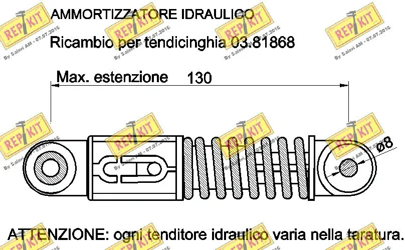 Vibration Damper, V-ribbed belt