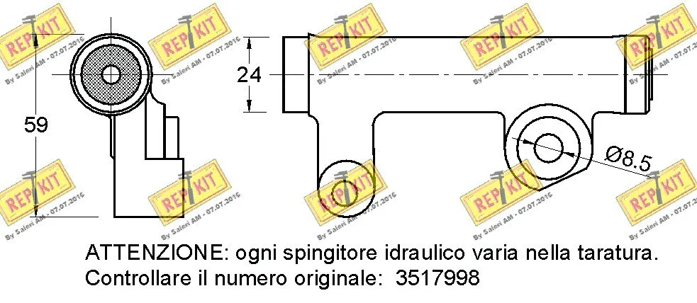 Vibration Damper, timing belt
