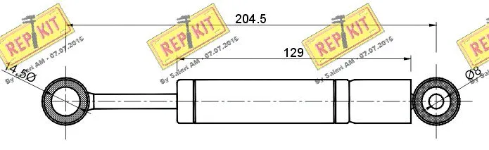 Deflection/Guide Pulley, V-ribbed belt