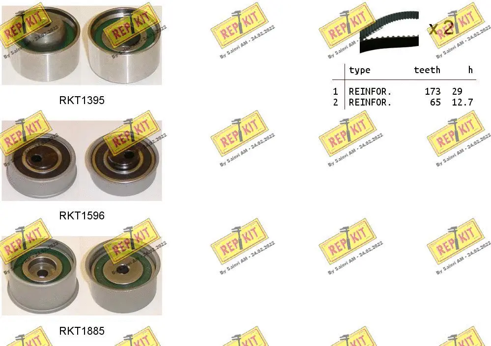 Timing Belt Kit (RKTK1267)