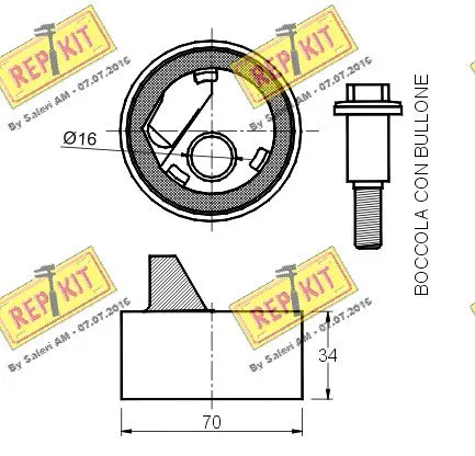 Tensioner Pulley, timing belt