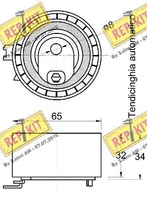 Tensioner Pulley, timing belt