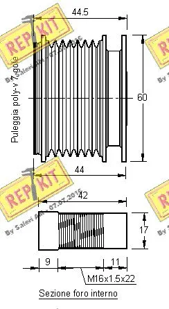 Alternator Freewheel Clutch