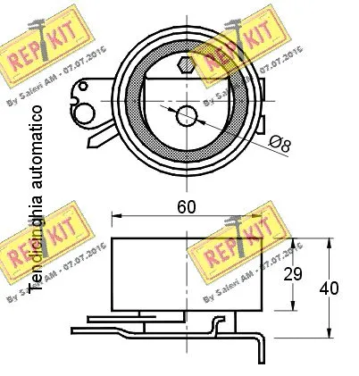 Tensioner Pulley, timing belt