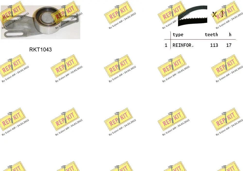 Timing Belt Kit (RKTK0967)