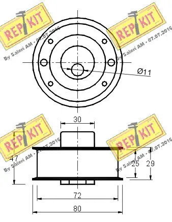 Tensioner Pulley, timing belt