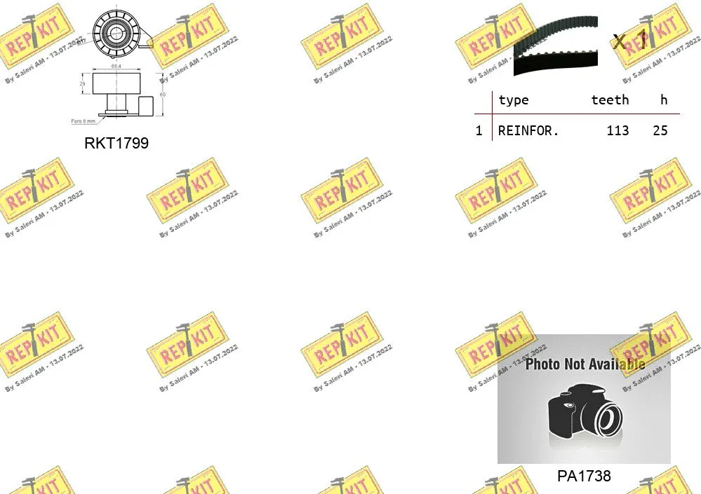 Water Pump & Timing Belt Kit