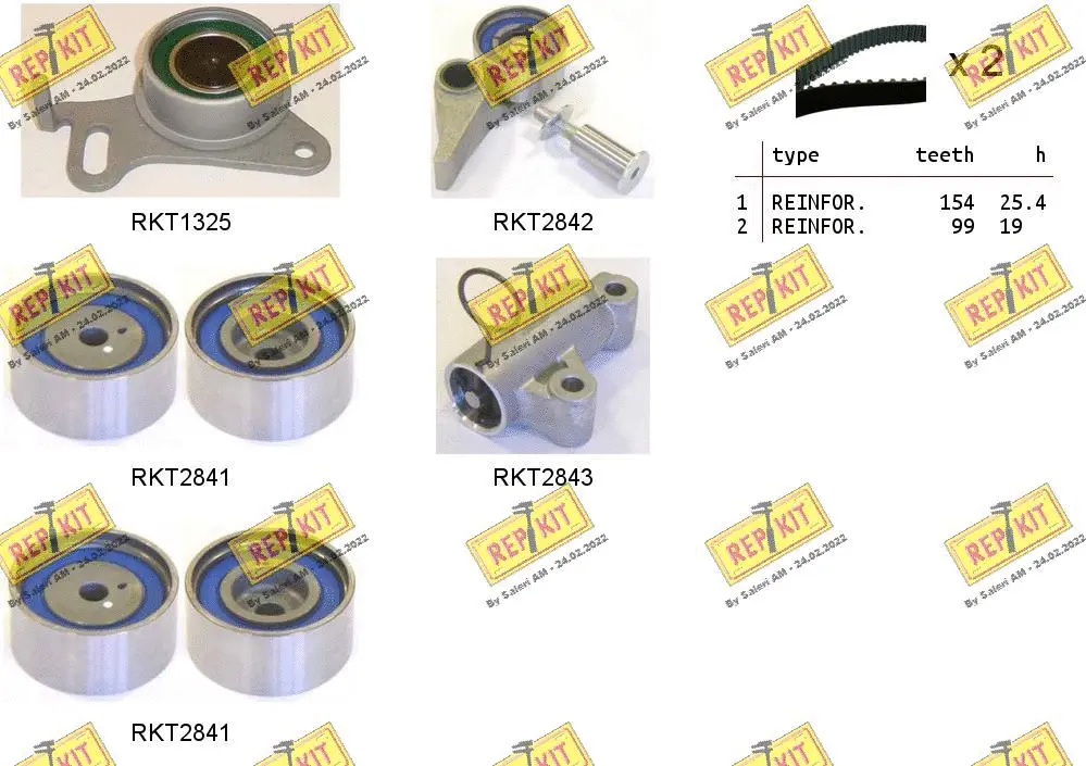 Timing Belt Kit (RKTK1091)