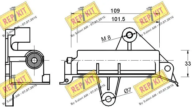 Vibration Damper, timing belt