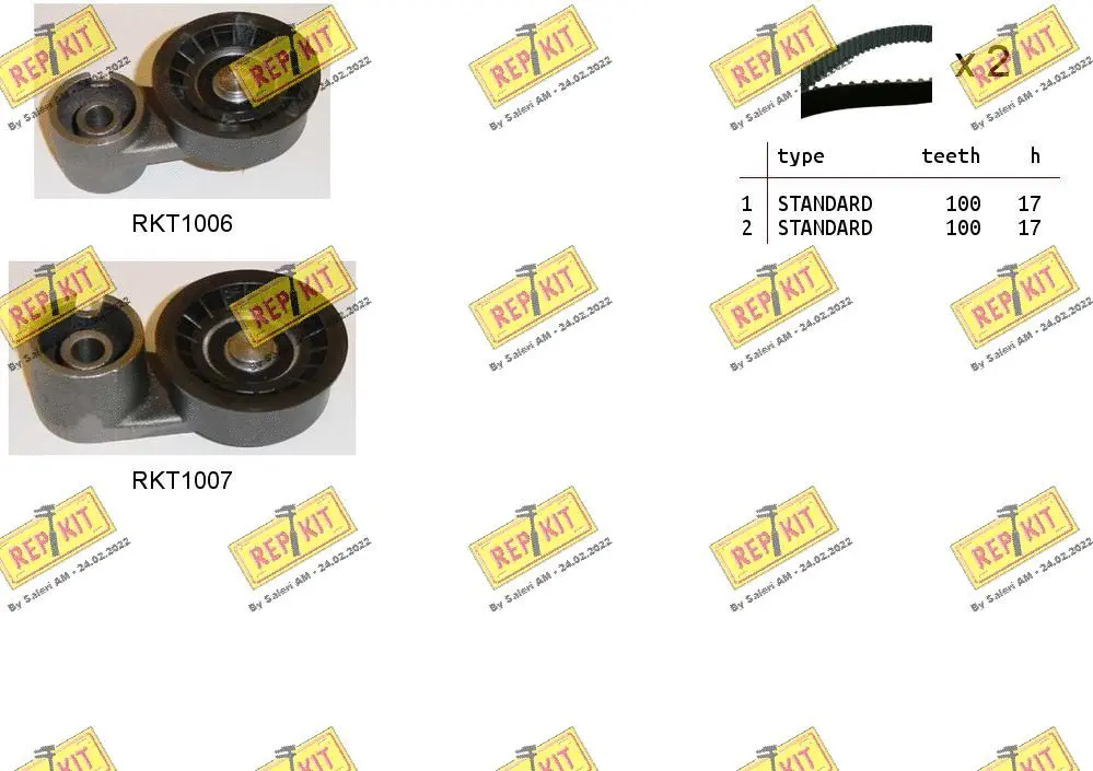 Timing Belt Kit (RKTK0836)