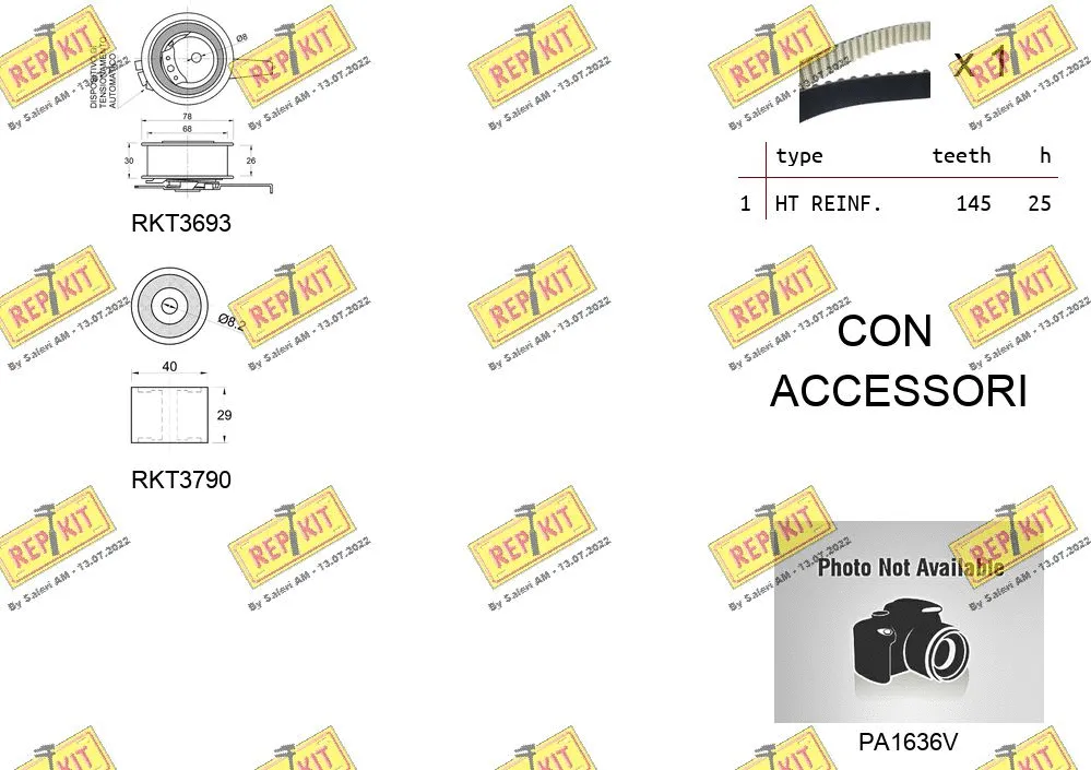 Water Pump & Timing Belt Kit